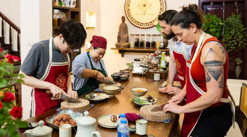 Vegan Cooking Class with Ancient Pagoda Visit In Hanoi - Image 12